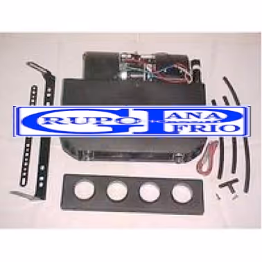GP Evaporador Universal 2R 12V (4 Huecos) Negro GP EV023238 Colombia