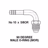 Fitting Macho-Oring Curvo 1/2" FT5117A Colombia