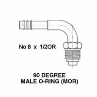 ACTECmax Fitting Macho-Oring Curvo 13/32" ACTECmax FT5118 Colombia