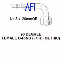 GP Fitting Oring Curvo 20mm GP FT020145 Colombia