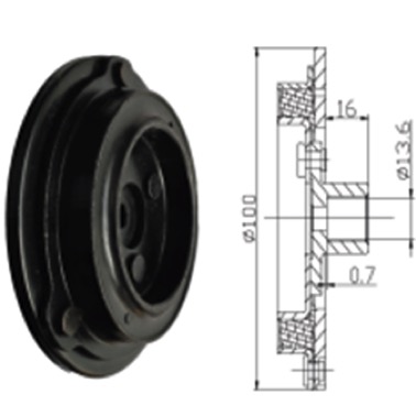 ACTECmax CLUTCH HS13NN (BT-50 11-14, Ranger 11-14) ACTECmax PC6218 Colombia