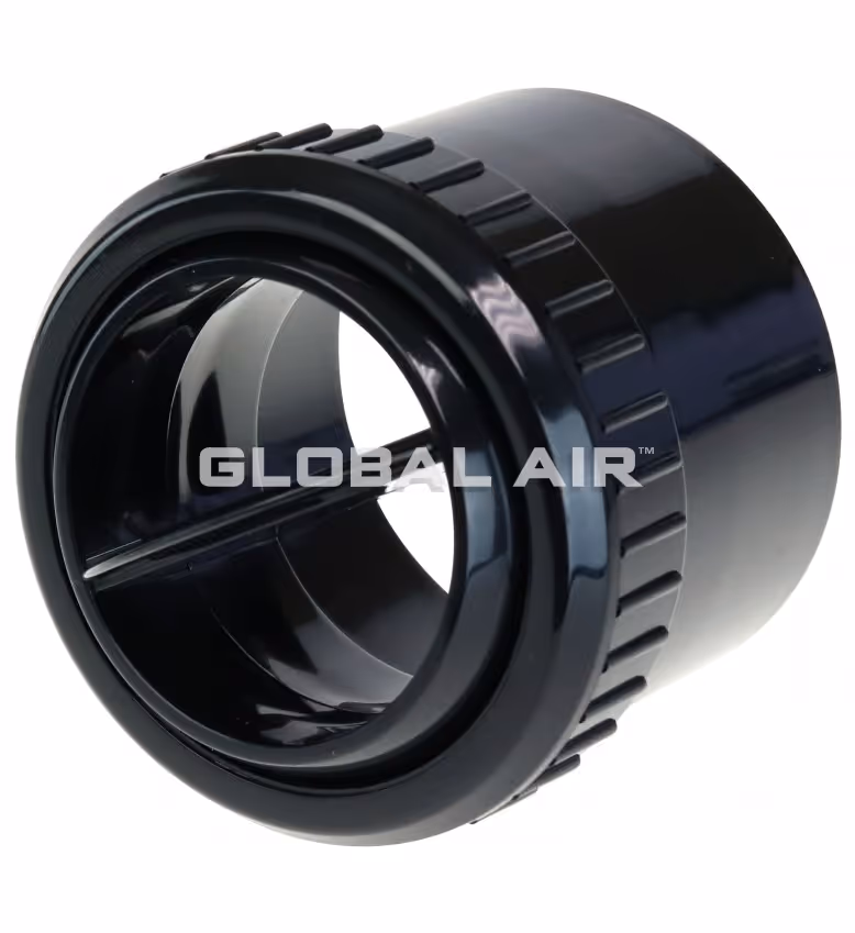 Rejillas Redonda para Ducto 2 1/2" (Negra) LV1002 — Accesorio A/C Colombia