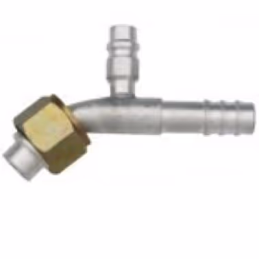 ACTECmax Fitting Oring Semicurvo 5/16" con Válvula R134a ACTECmax FT7503 Colombia