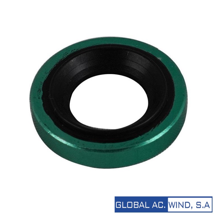 GW Arandela Metal 30X15X5,3 (5/8") Verde GW AR0002W Colombia