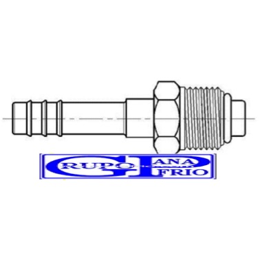 GP Fitting Macho Recto 13/32 GP FT0213 Colombia