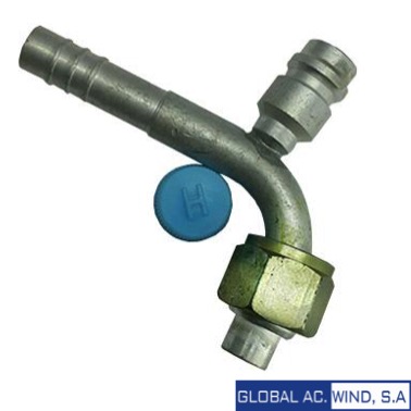 GW Fitting Oring Curvo 13/32" con Válvula R134 GW FT3048W Colombia