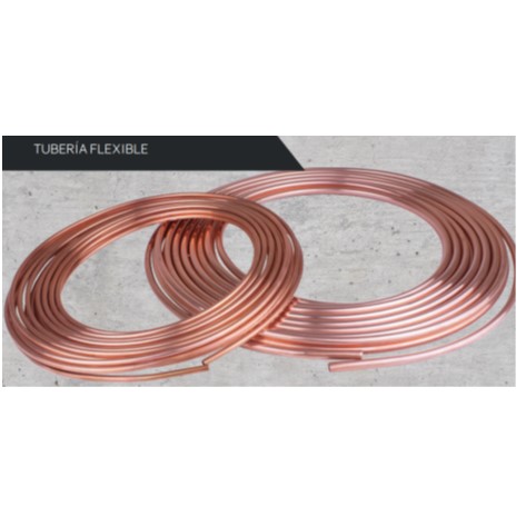 _TUBO COBRE 1/4" (0,030") TIPO L FLEXIBLE ROLLO X 15M NACOBRE RC8338 Colombia
