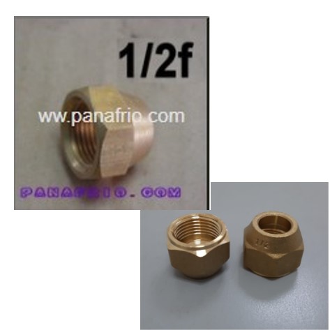 TUBERIA Y ACCESORIOS TODOS TUERCA FLARE 1/2" GP RC8355 Colombia