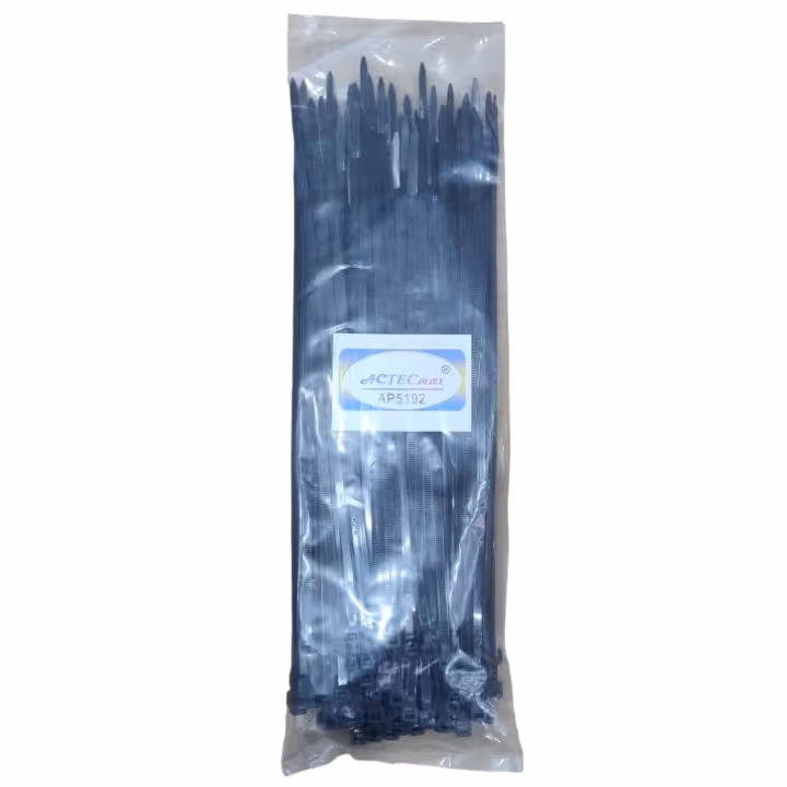 Amarres Plásticos 5,0x300mm Negro (100pcs) AP5192 — Accesorio A/C Colombia