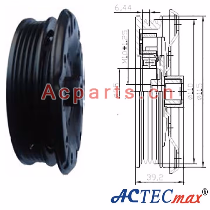 ACTECmax Clutch 6SEU14C 4PK 110mm (Yaris 08-12) ACTECmax CL6815 Colombia