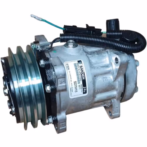 SANDEN Compresor 709 Oreja Vertical-OR JD (2A 132mm 24V) 7H15 8069/7860/8053 TM16 SANDEN CP4271S Colombia