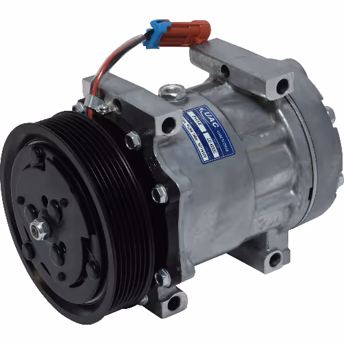 UAC Compresor 709 T.P Horizontal-PAD SJA (7PK 130mm 12V) 7H15 4332/4754 UAC CP4332C Colombia