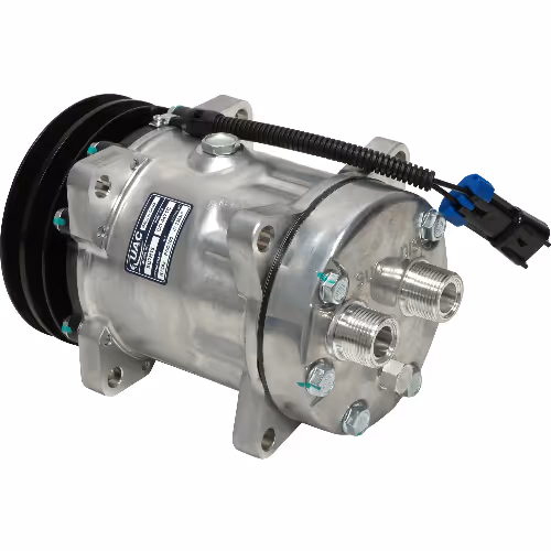UAC Compresor 709 Oreja Horizontal-Rotalock MD (2A 132mm 12V) 7H15 4471/4735 UAC CP4471C Colombia
