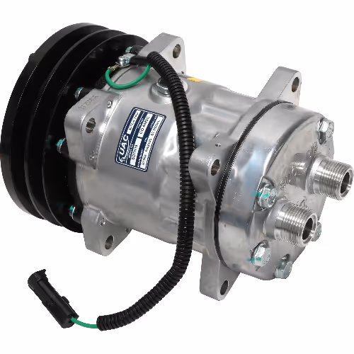 UAC Compresor 709 Oreja Horizontal-Rotalock MD (2A 152mm 24V) SHD 7H15 4489 UAC CP4489C Colombia
