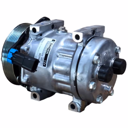 SANDEN Compresor 709 T.P Horizontal-Rotalock MD (6PK 125mm 12V) 7H15 4492 SANDEN CP4492S Colombia