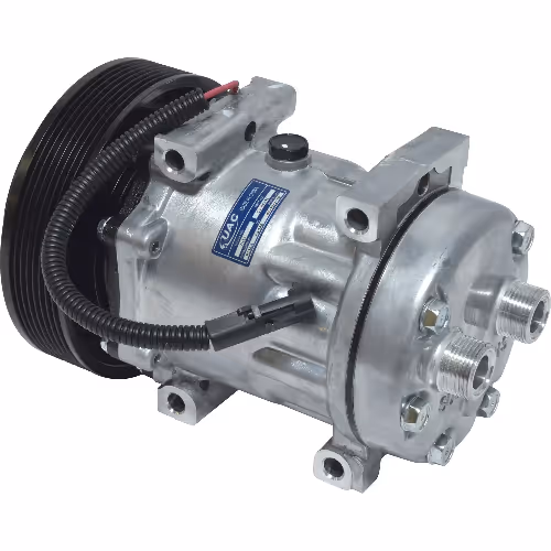 UAC Compresor 709 T.P Horizontal-Rotalock MD (8PK 152mm 12V) 7H15 4499/4768 UAC CP4499C Colombia