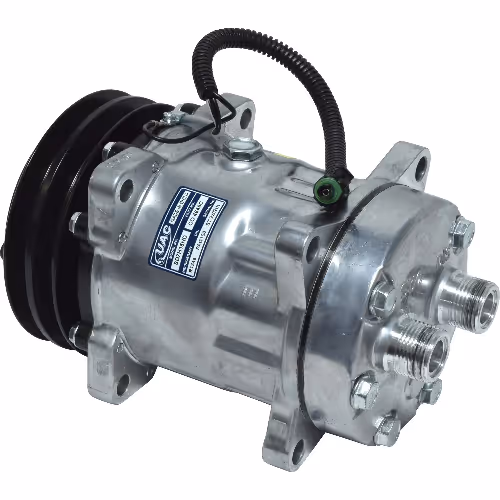 UAC Compresor 709 Oreja Horizontal Rotalock MJ (2A 132mm 12V) HD 7H15 4646 UAC CP4646C Colombia