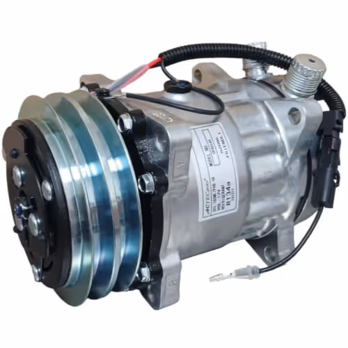 ACTECmax Compresor 709 Oreja Vertical OR JD (2A 132mm 12V) SHD 7H15 4654/4647/8024 ACTECmax CP4654A Colombia