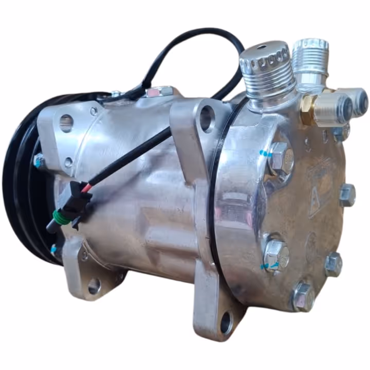 AFI Compresor 709 Oreja Vertical OR JD (2A 132mm 12V) 7H15 4664/8220 AFI CP4664T Colombia
