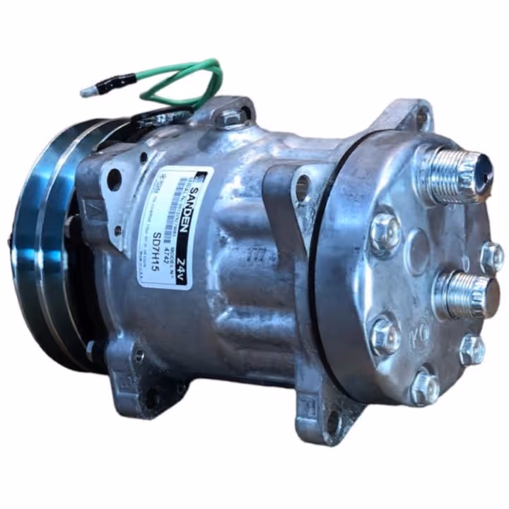 SANDEN Compresor 709 Oreja Horiz-Or KG (2A 125mm 24V) 7H15 4742 Sanden CP4742S Colombia