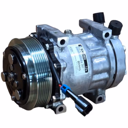 SANDEN Compresor 709 T.P Vert-Or JD (6PK 125mm 12V) 7H15 4883 SANDEN CP4883S Colombia