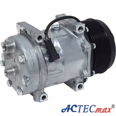 ACTECmax Compresor 709 T.P Horizontal-Plataforma KH (10PK 119mm 12V) 7H15 6020/8701 ACTECmax CP6020A Colombia