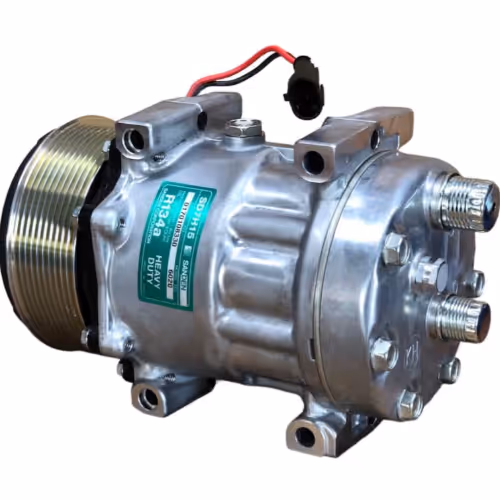 SANDEN Compresor 709 T.P Horizontal-Plataforma KH (10PK 119mm 12V) 7H15 6020/8701 SANDEN CP6020S Colombia