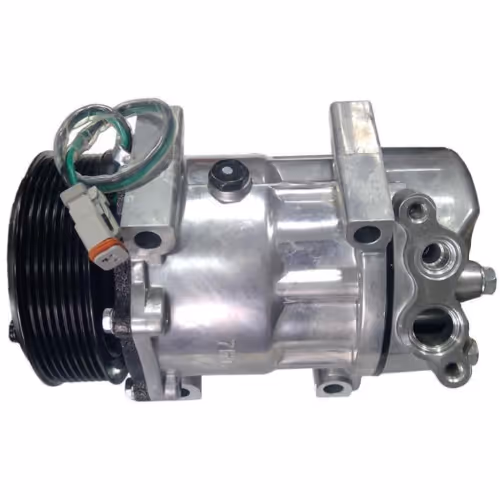 SANDEN Compresor 709 T.P 51º-PAD WK (8PK 119mm 24V) 7H15 8067/6000 Scania SANDEN CP6242S Colombia