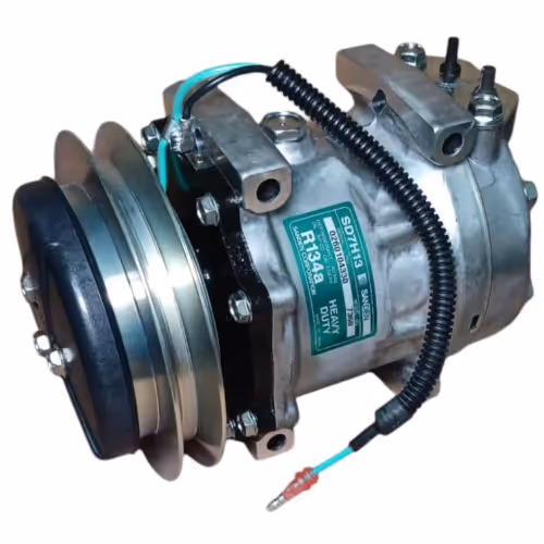 SANDEN Compresor 708 Tornillo Vertical Pata WL (1B 146mm 24V) 7H13 7360 Kobelco SANDEN CP7360S Colombia