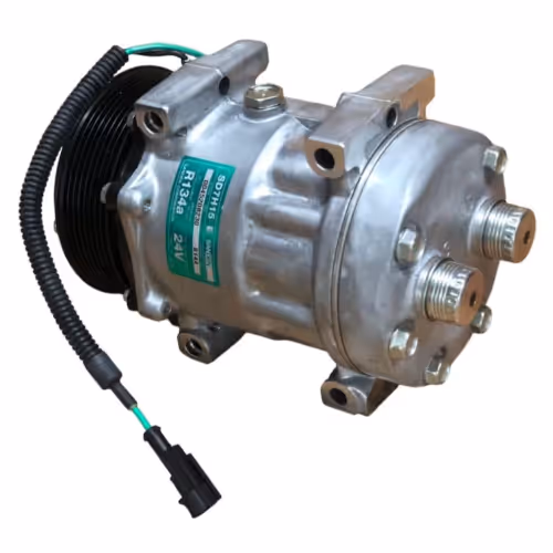 SANDEN Compresor 709 T.P Horizontal-ROTALOCK MD (8PK 119mm 24V) 7H15 8144 SANDEN CP8144S Colombia