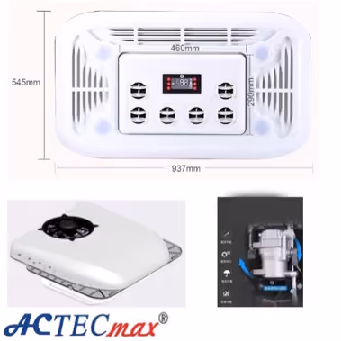 ACTECmax Accesorio Equipo Refr. Cabina Electrico Compacto 6,145 Btu (2KW) R134a 12V ACTECmax ER0003A Colombia