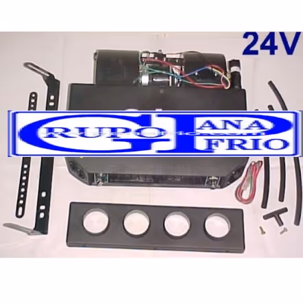 Evaporador Universal 2R (4 Huecos) 400x330x145mm 24V EV2781 Colombia