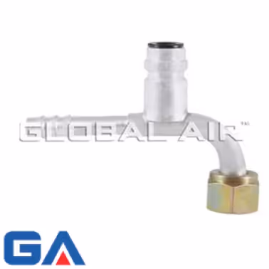 GA Fitting Oring Curvo 5/16 con Válvula R134a GA FT1083 Colombia