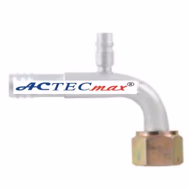 ACTECmax Fitting O-ring Curvo 5/8" con Válvula R134a ACTECmax FT5103 Colombia