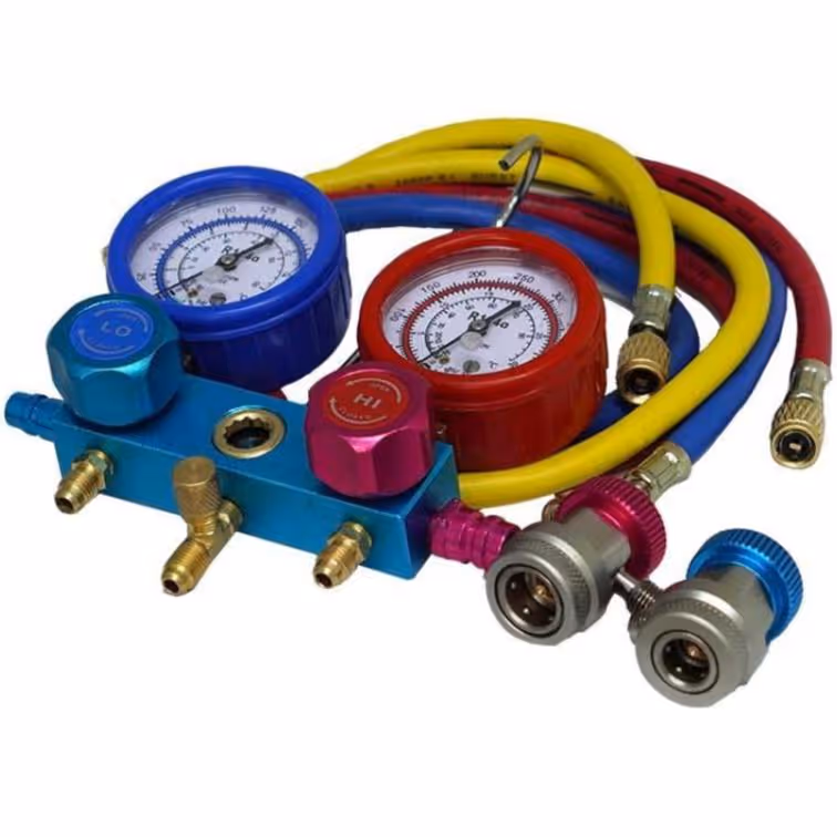 ACTECmax Juego Manómetro R134a PSI I ACTECmax HE5018A Colombia