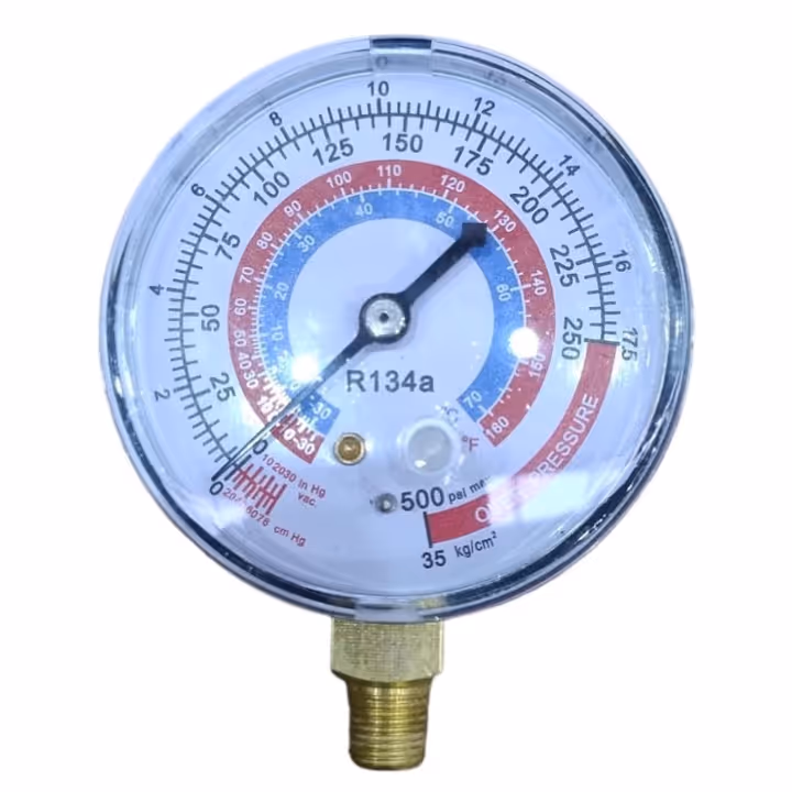 ACTECmax Reloj para Manómetro A/C 2 1/2" (Baja) PSI ACTECmax HE9069 — Herramienta A/C Colombia