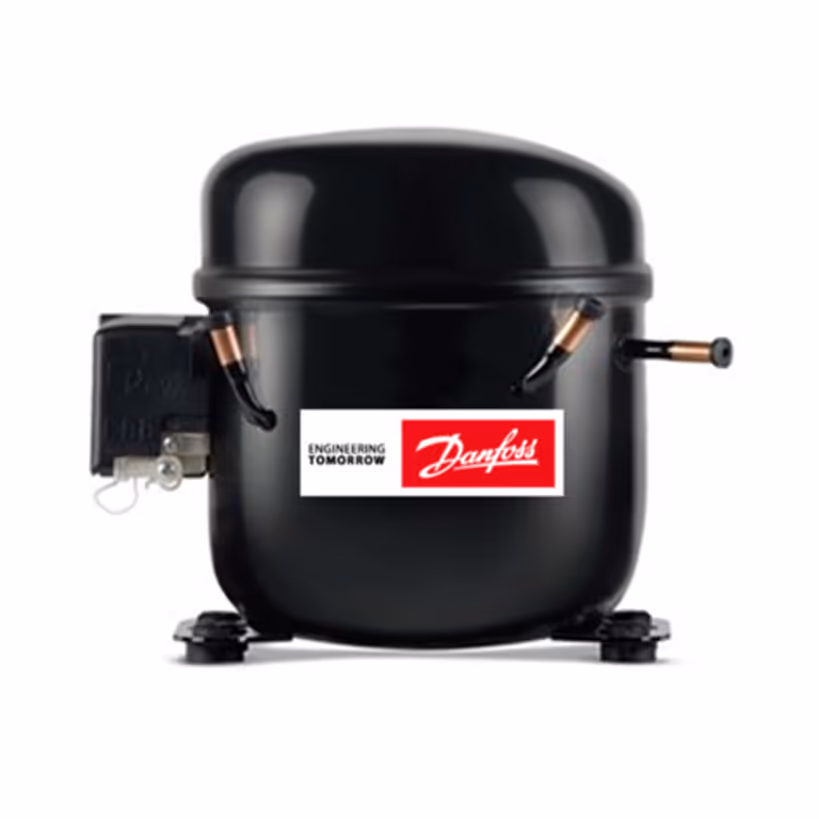 DANFOSS Compresor Hermético 1/2HP 22,40cm3 R404A 230V (LBP) MPT14LF Danfoss RC0016 — Refrigeración Comercial Colombia